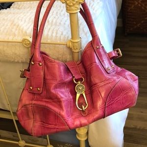 Pink Dooney & Bourke Large top handle bag.